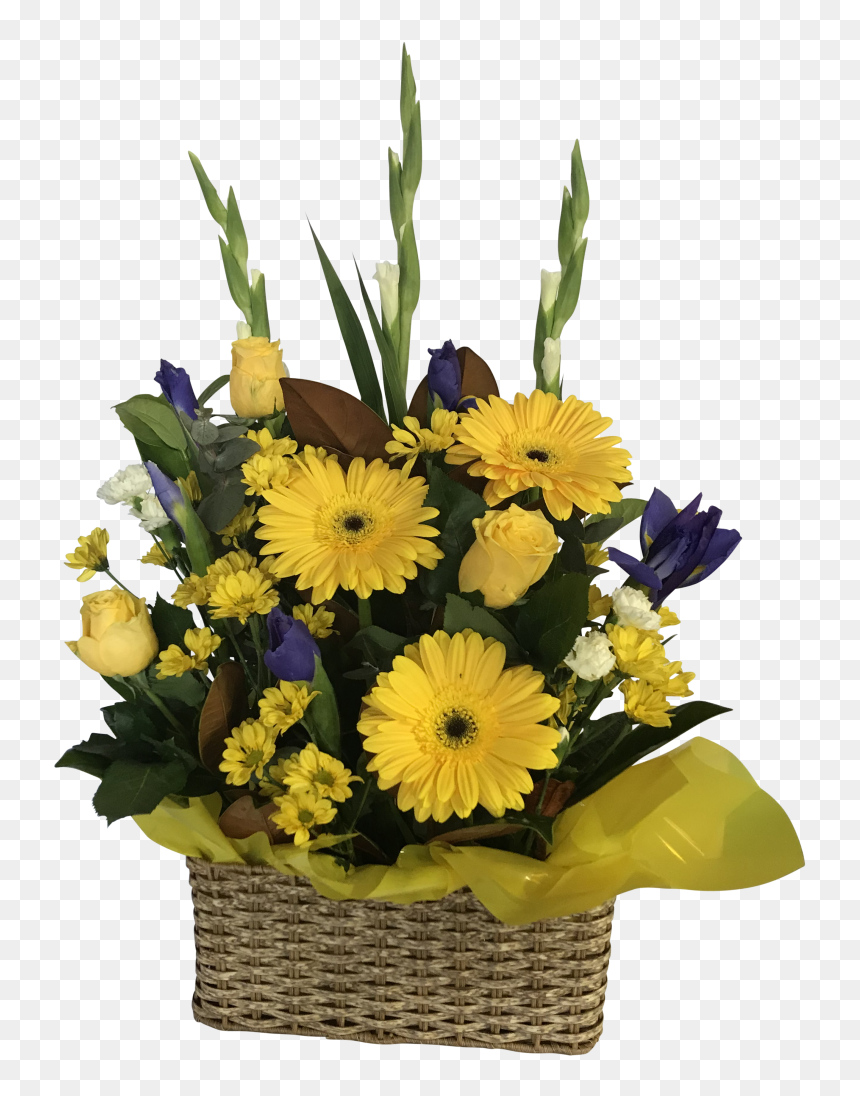 Bouquet, HD Png Download - bouquet basket png