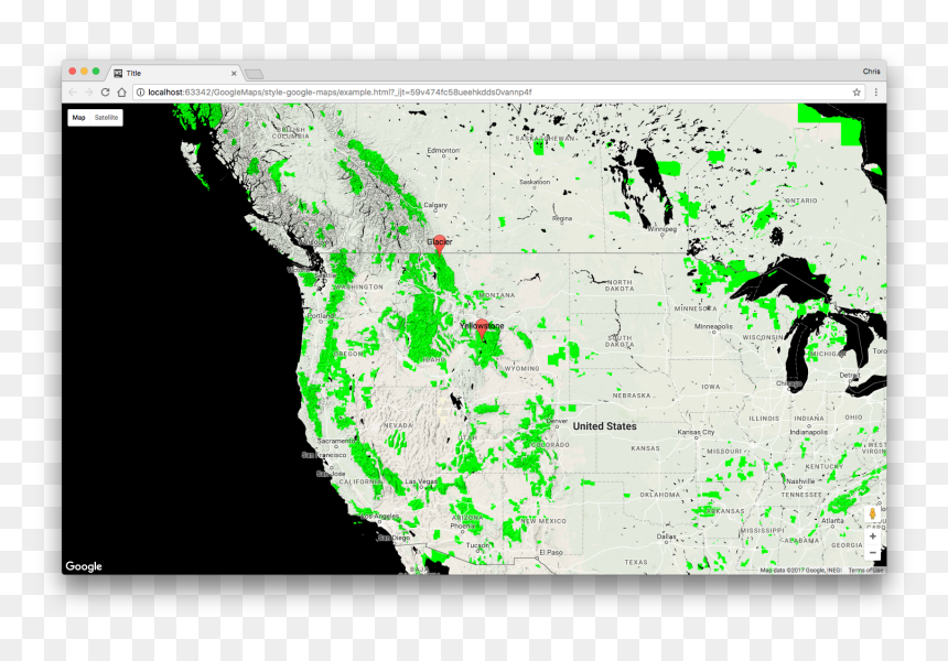 Parks Mashup - Great Lakes, HD Png Download - google map pointer png