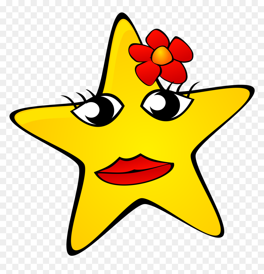 Starry Big Image Png - 1 Star Clip Art Funny, Transparent Png - sky stars png transparent