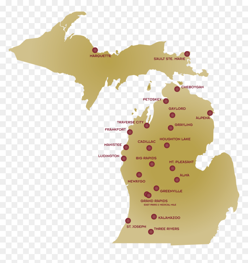 Transparent Dave East Png - Map Of Michigan, Png Download - dave east png
