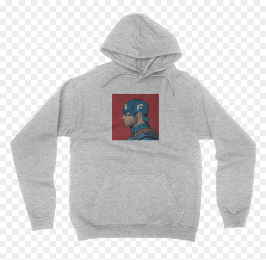 1400 Hoodie, HD Png Download - steve rogers png