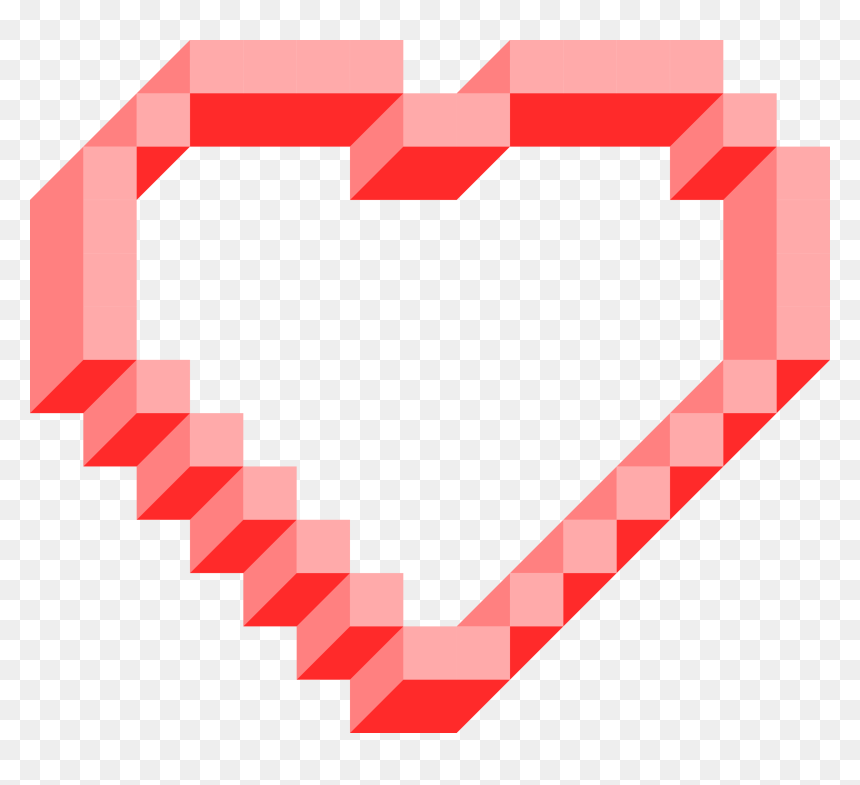 Illustration, HD Png Download - pixel heart png