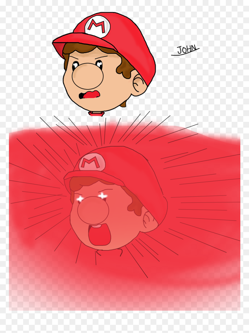 Cartoon, HD Png Download - mario hat png
