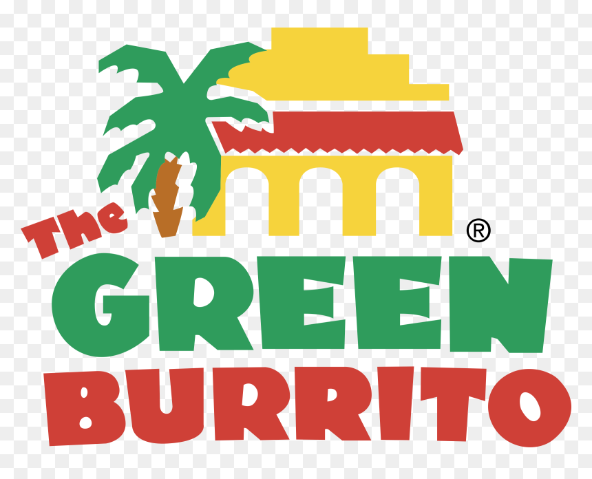 Green Burrito Logo Transparent, HD Png Download - burrito png