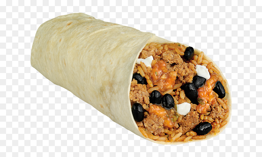 Wrap Roti, HD Png Download - burrito png