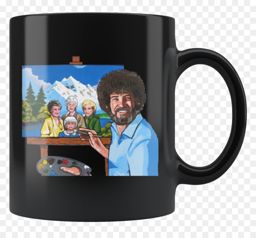 Womens Bob Ross T Shirts, HD Png Download - bob ross png