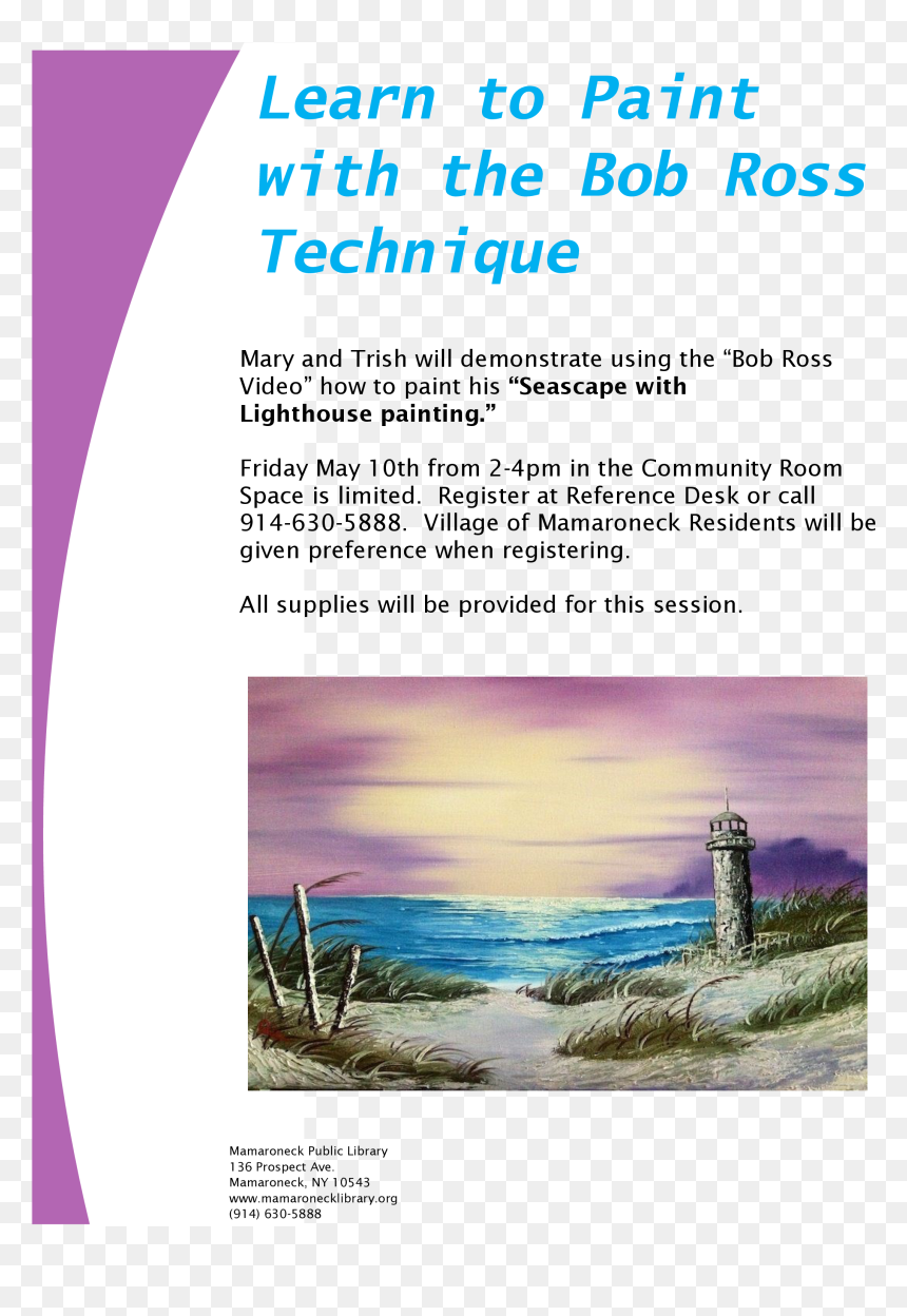 Poster, HD Png Download - bob ross png