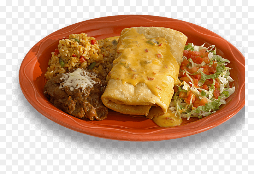 Chimichanga Chili Con Queso, HD Png Download - burrito png