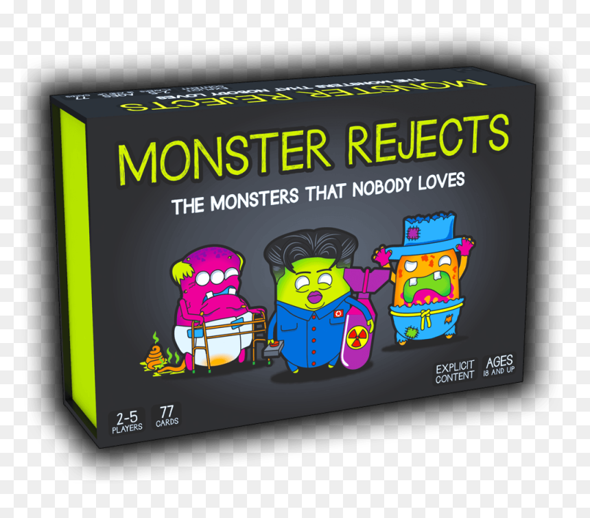 Monster Rejects Game, HD Png Download - explicit content png