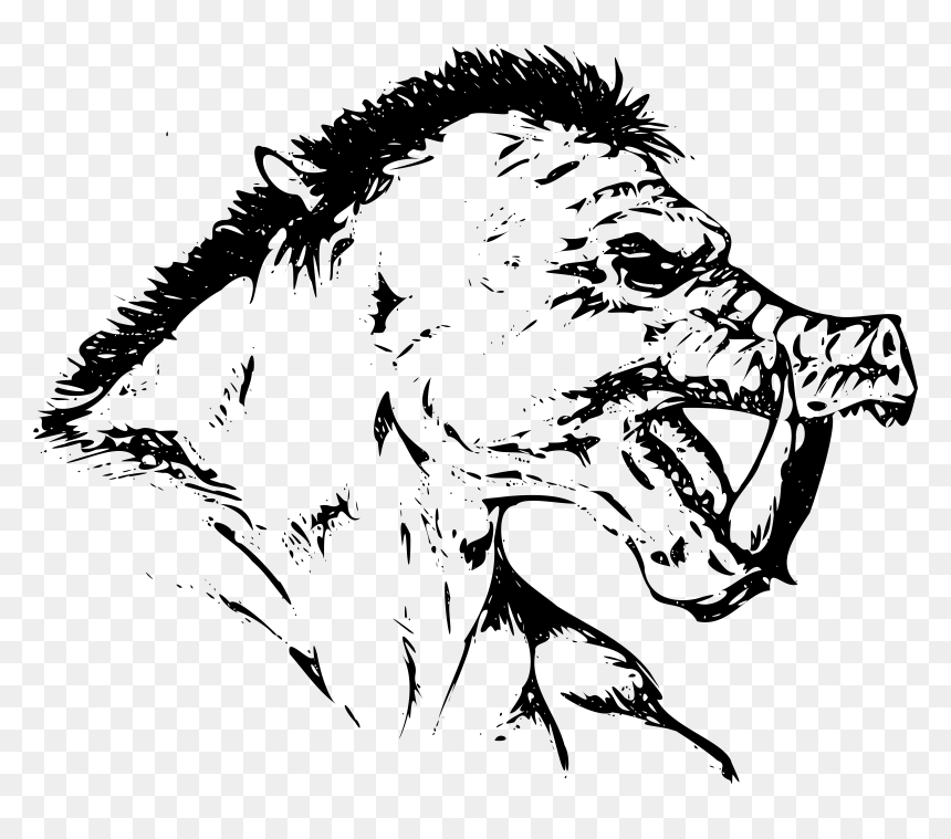 Orc Drawing Free, HD Png Download - head png