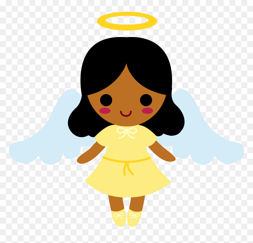Cartoon Angel, HD Png Download - angel halo png
