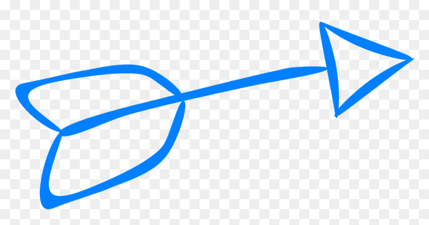 화살 Png, Transparent Png - hand drawn arrow png
