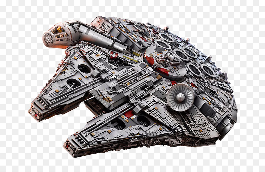 Millennium Falcon Lego, HD Png Download - millennium falcon png
