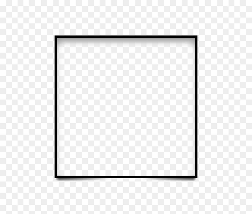 Paper Product, HD Png Download - black square png