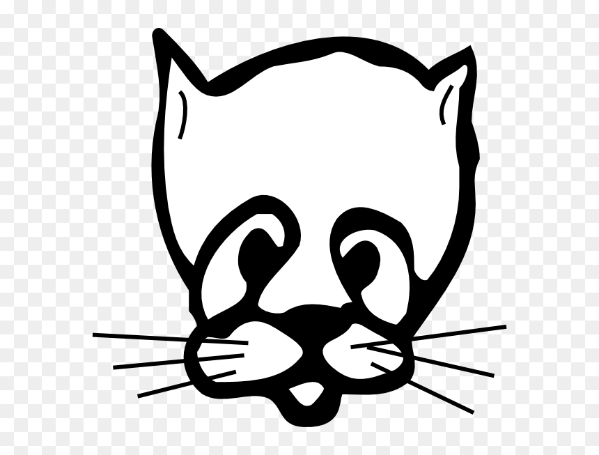 Clip Art, HD Png Download - cat face png