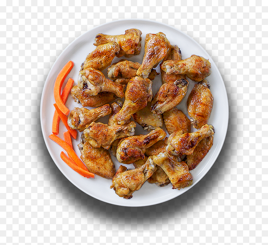 Breakfast Plate Hd Png, Transparent Png - chicken wings png