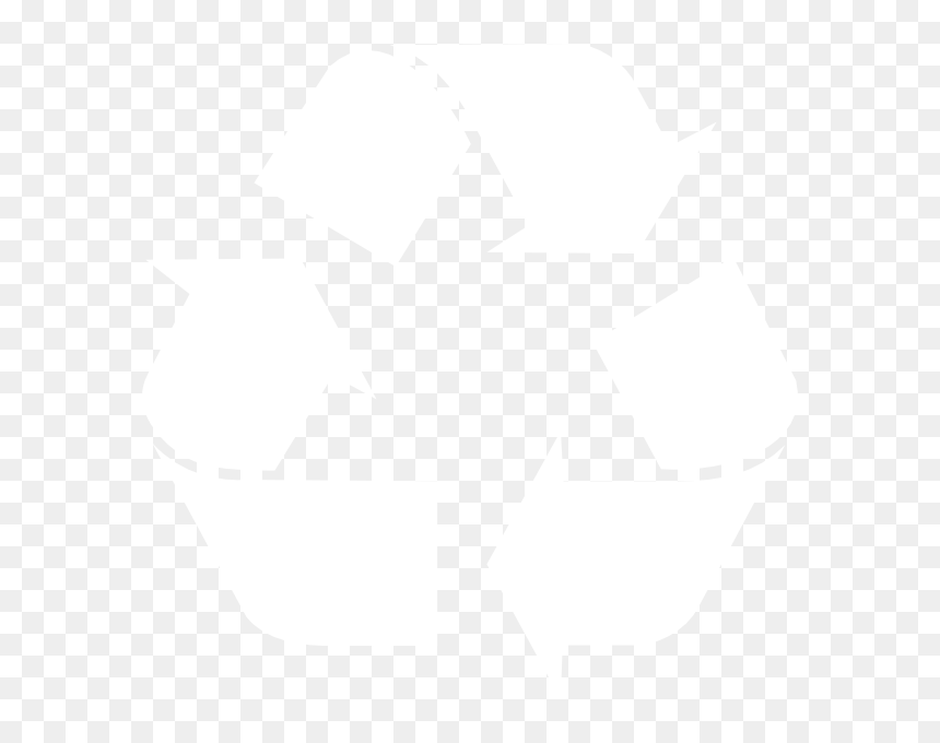White Recycle Logo Png, Transparent Png - recycle png