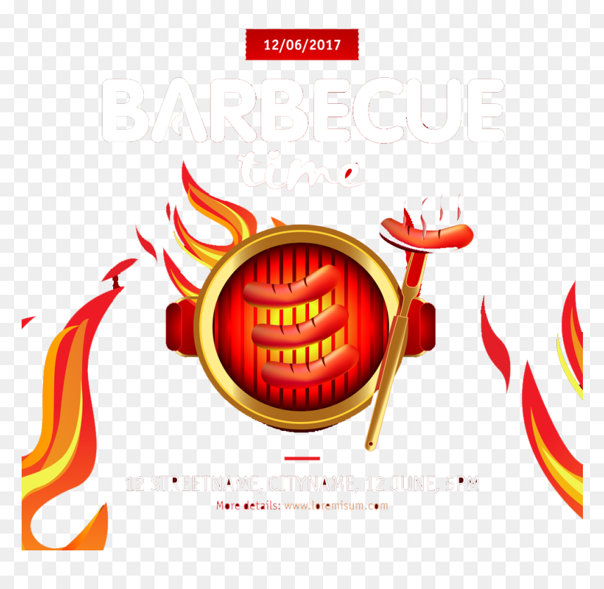 Graphic Design, HD Png Download - bbq png