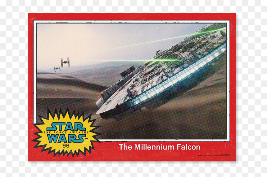 Star Wars: The Force Awakens, HD Png Download - millennium falcon png