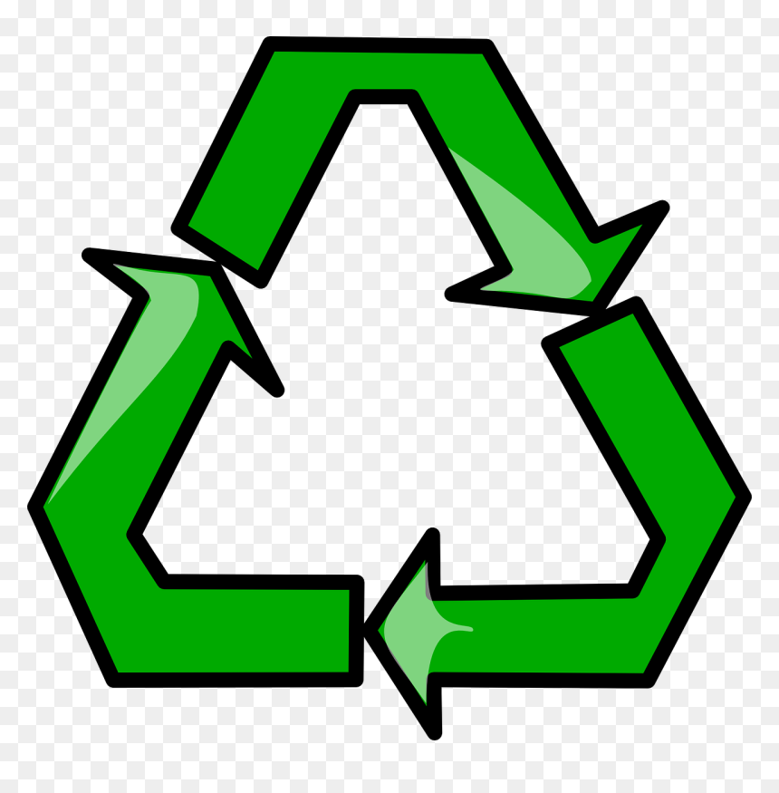 Symbols Clip Art, HD Png Download - recycle png
