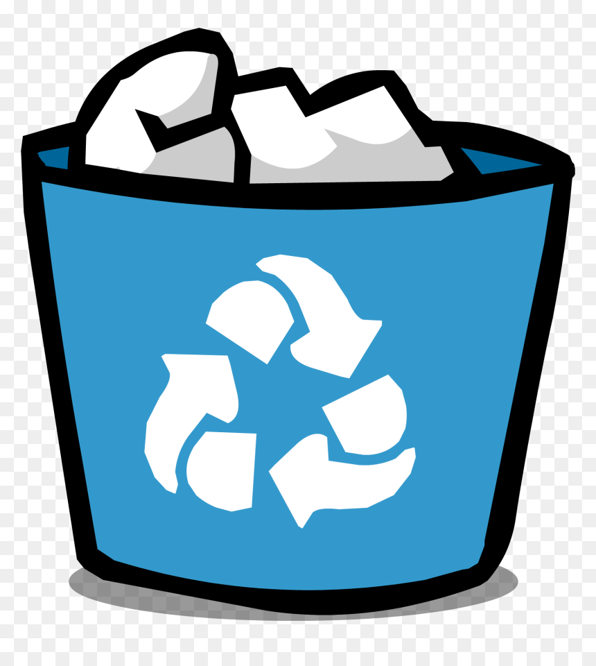 Recycling Bin Clipart, HD Png Download - recycle png