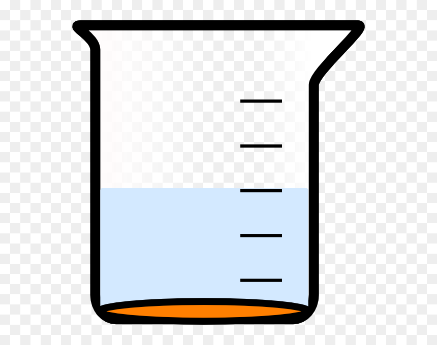 Beaker With Water Clipart, HD Png Download - beaker png