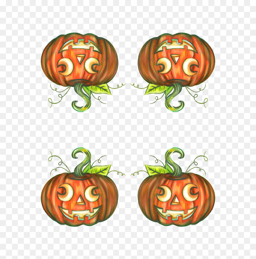 Jack-o'-lantern, HD Png Download - jack o lantern png