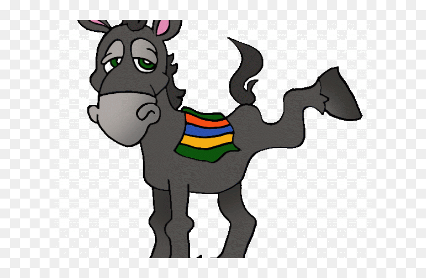 Donkey Kick Clip Art, HD Png Download - donkey png