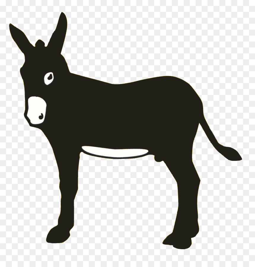 El Burro Catalan Png, Transparent Png - donkey png