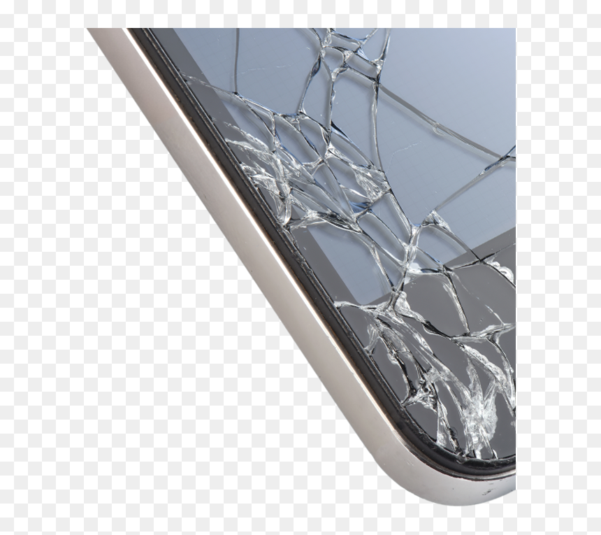 Smartphone, HD Png Download - glass crack png