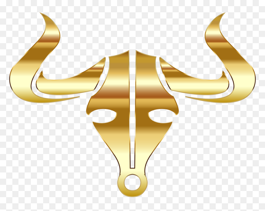Gold Logo No Background, HD Png Download - bull png