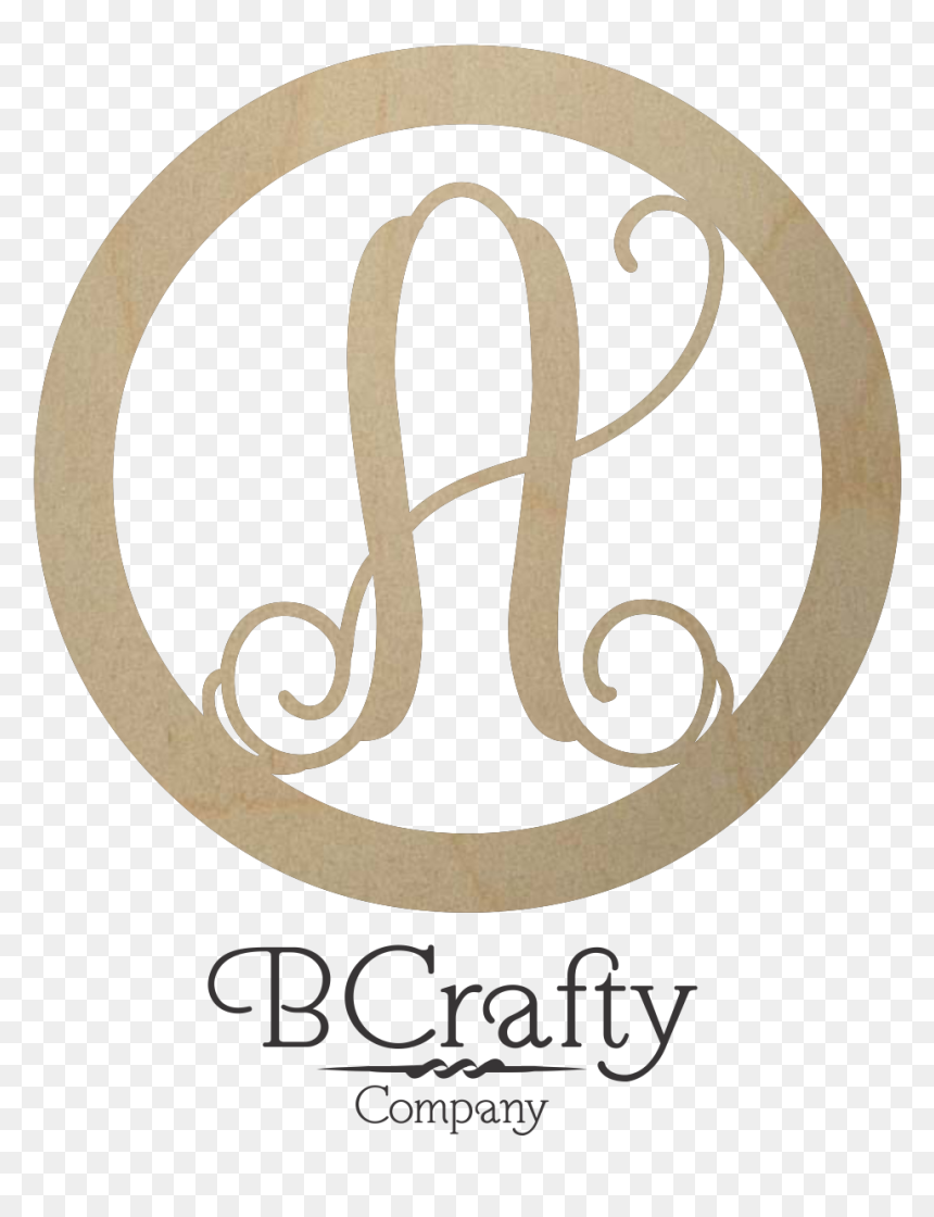 Monogram Letter, HD Png Download - circle border png