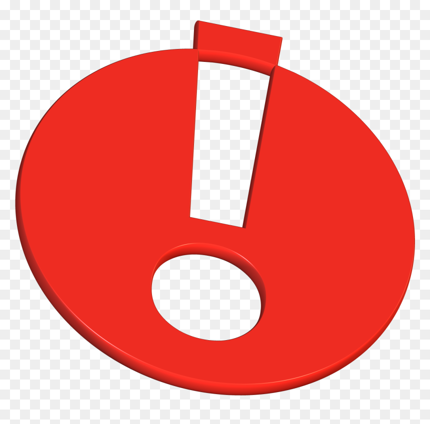 Circle, HD Png Download - exclamation point png