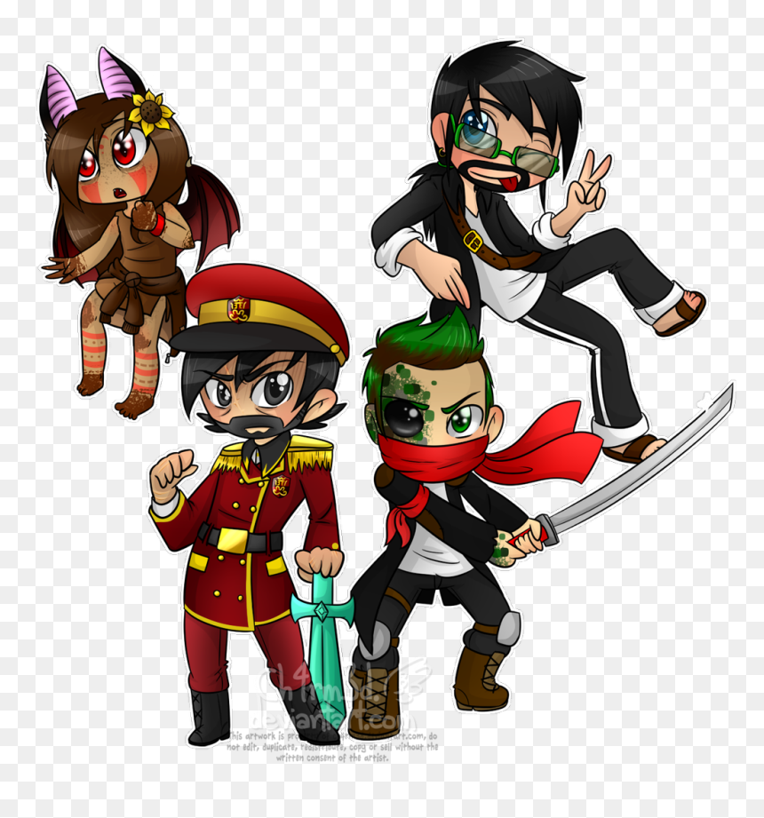 Captainsparklez Fan Art, HD Png Download - thomas the dank engine png