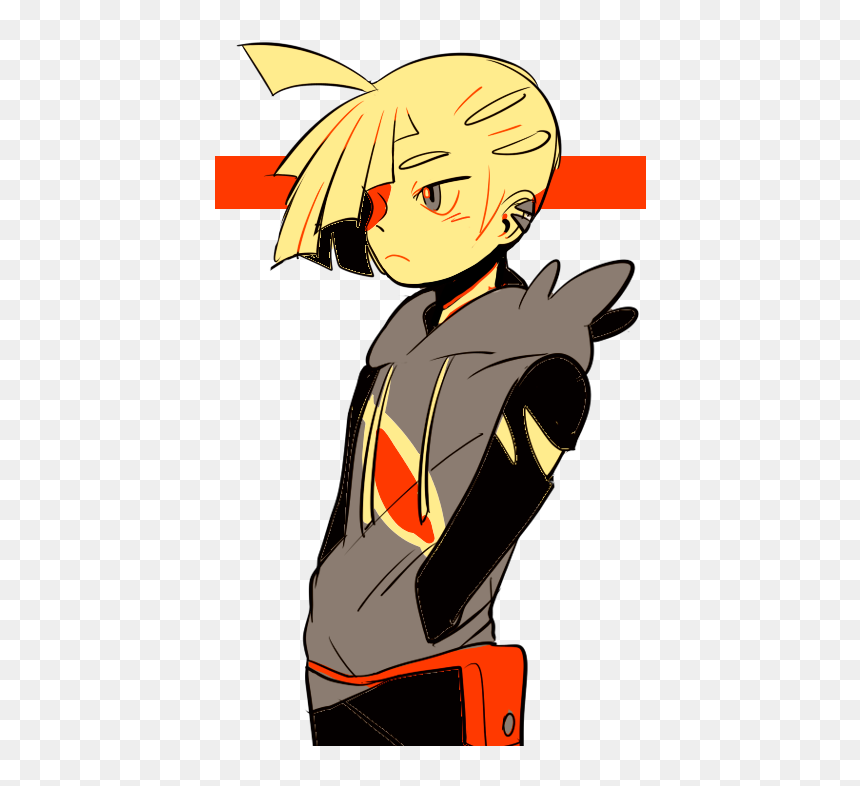 Pokemon Gladion Gay, HD Png Download - gladion png
