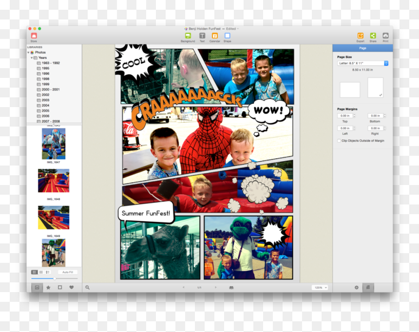 Clip Art Collage Maker Com - Collage Maker A4, HD Png Download - tumblr png collage maker