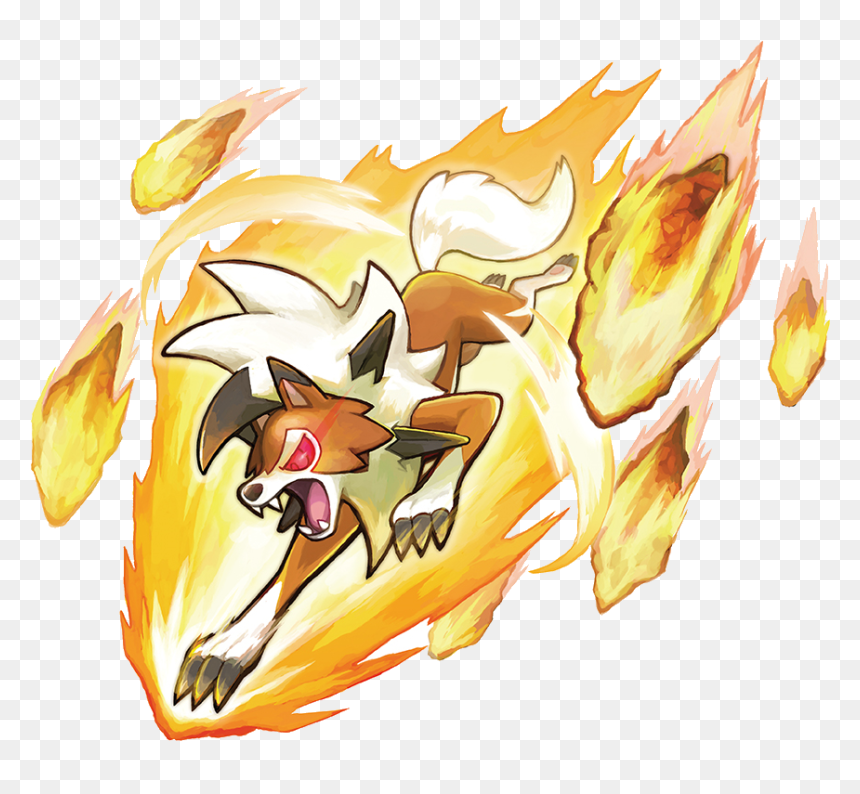 Please Log In Or Register To Add A Comment - Pokemon Lycanroc Z Move, HD Png Download - lycanroc png
