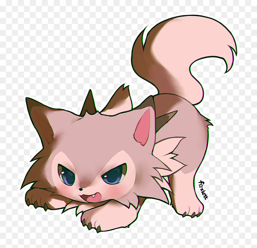 Chibi Lycanroc, HD Png Download - lycanroc png