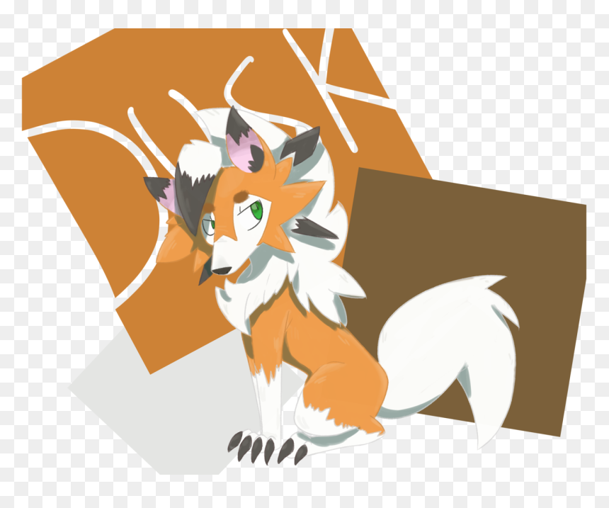 Lycanroc Dusk Cute, HD Png Download - lycanroc png