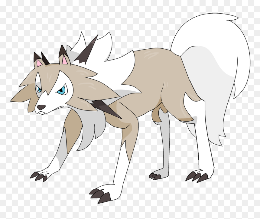 Cartoon, HD Png Download - lycanroc png