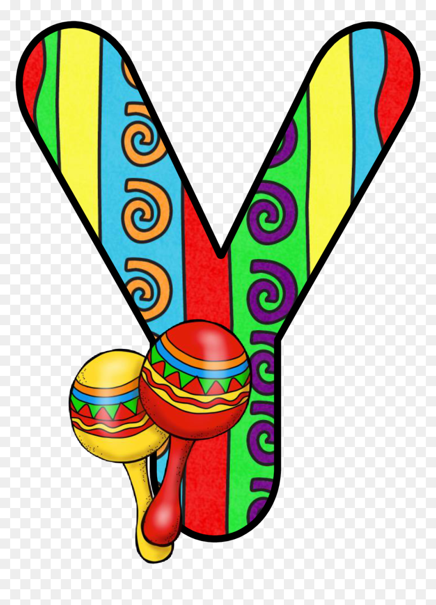 May 5 Colouring Letter Mexican Fiesta Party Decorated, HD Png Download - 5 de mayo png