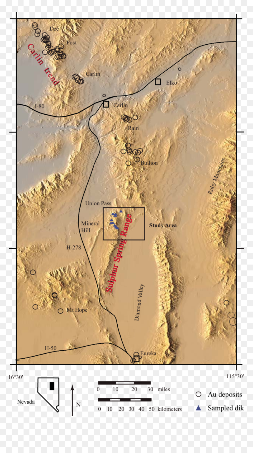 Sand, HD Png Download - nevada outline png