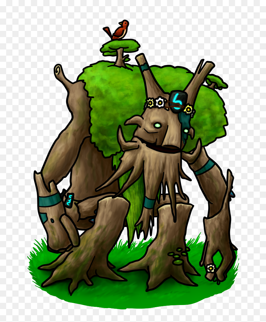 Spring Collab With Strange Fever - Cartoon, HD Png Download - treant png