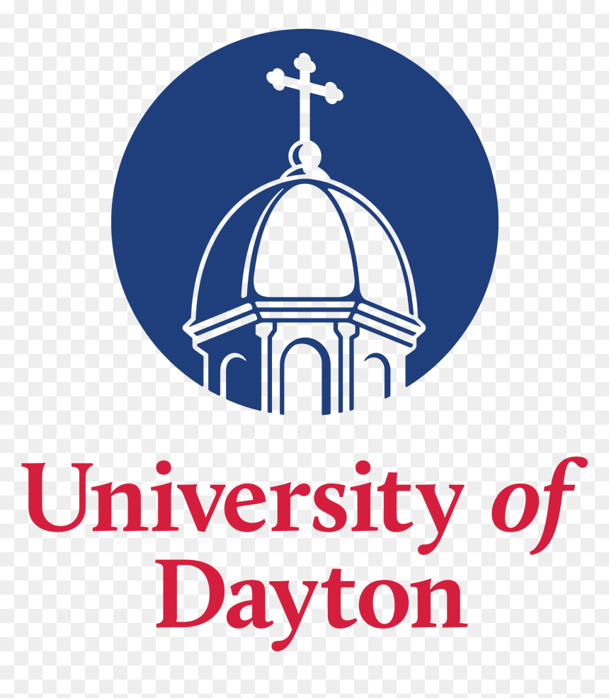 Udayton Logo Vertical 2color - University Of Dayton Jfk, HD Png Download - university of dayton logo png