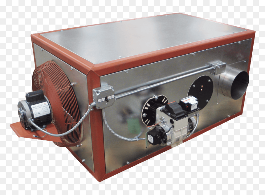 Model Bmof 450 Commercial Oil-fired Unit Heater Back - Table, HD Png Download - fired png