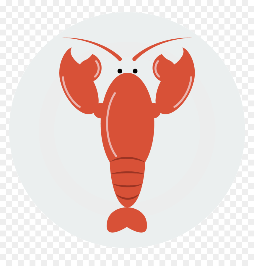 Lobster Seafood Shrimp Euclidean Vector - Lobster, HD Png Download - red lobster logo png