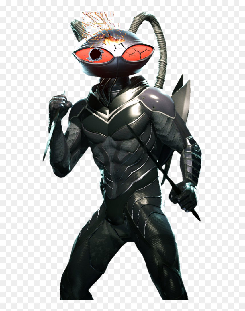 #blackmanta #dccomics #villain - Action Figure, HD Png Download - black manta png