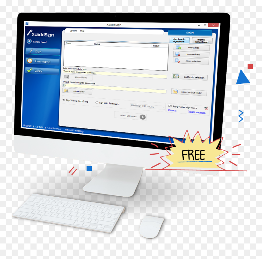Download Free Xolido®sign Desktop - Computer Icon, HD Png Download - evidence stamp png