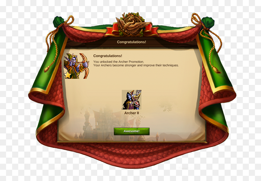 Thumb Image - Elvenar, HD Png Download - congratulations frame png