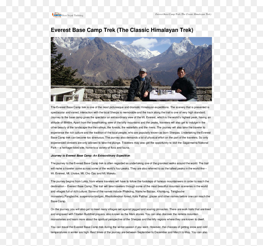 Transparent Mount Everest Png - Funny School Papers, Png Download - mount everest png